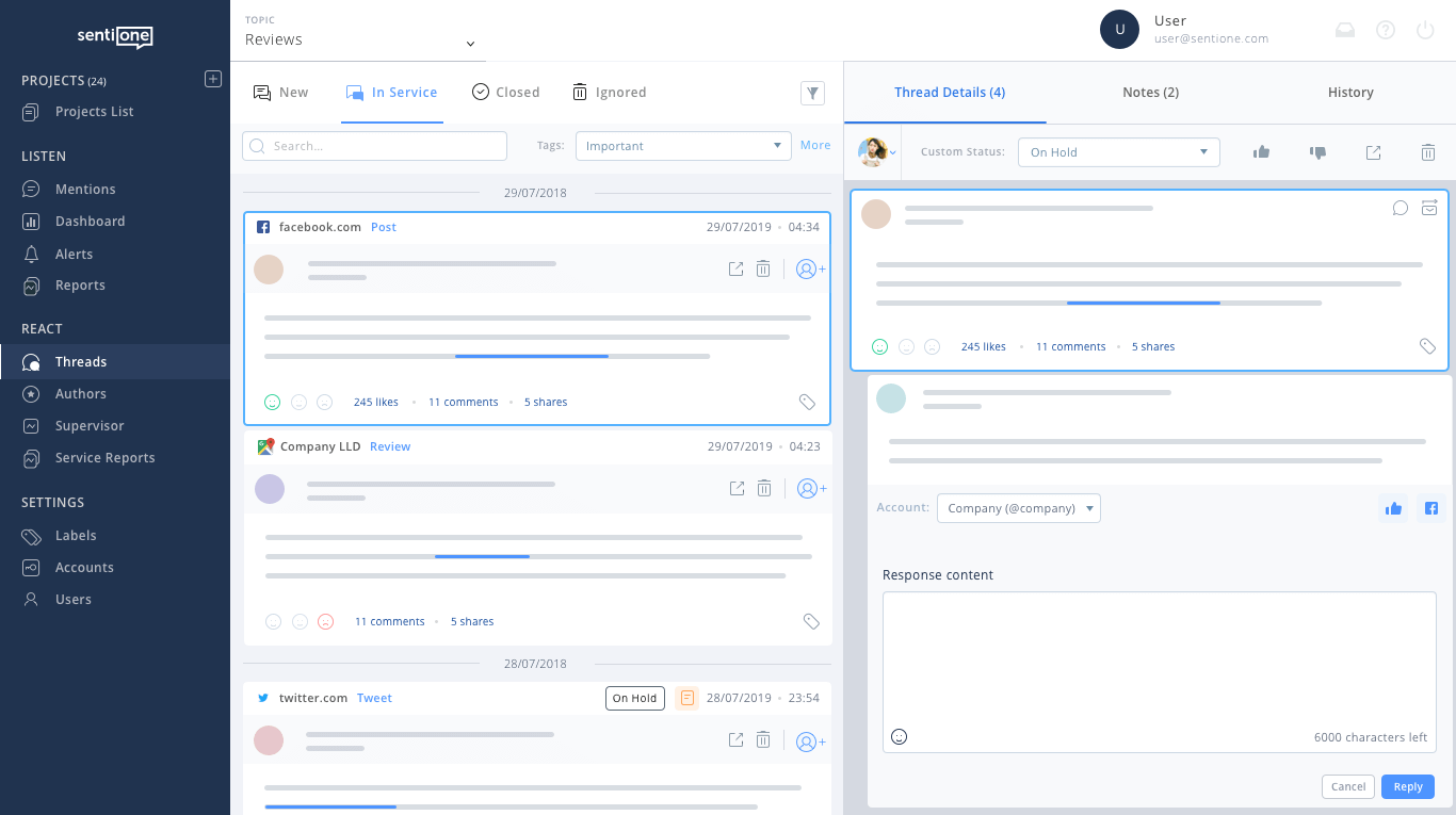 Online ügyfélszolgálat